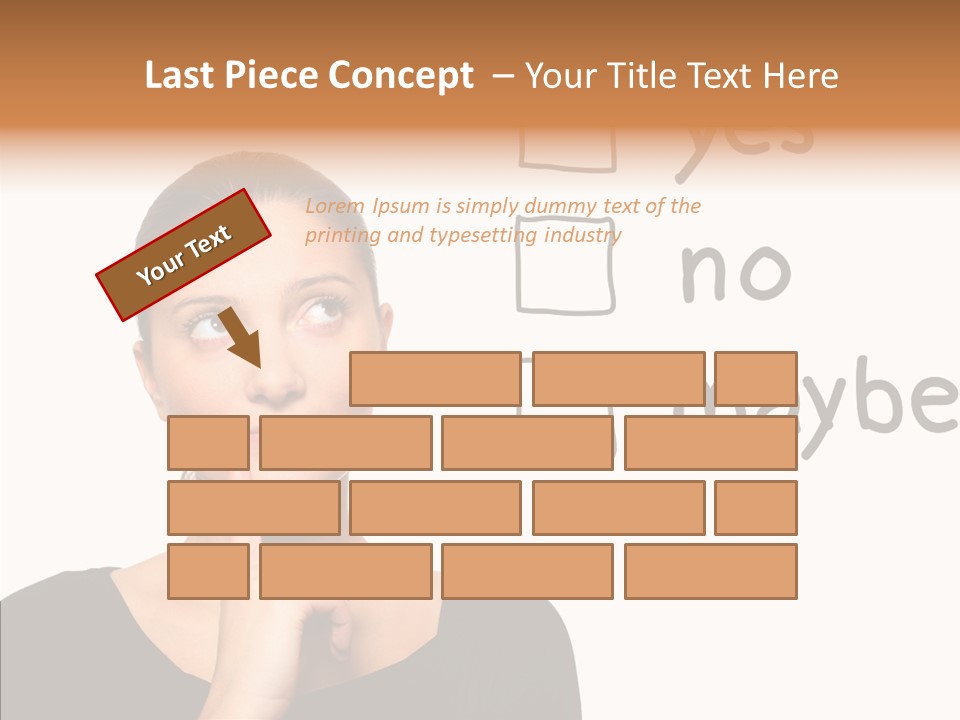 Positivity Sketching Positive PowerPoint Template