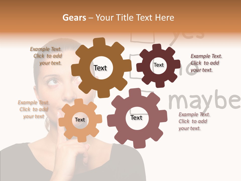 Positivity Sketching Positive PowerPoint Template