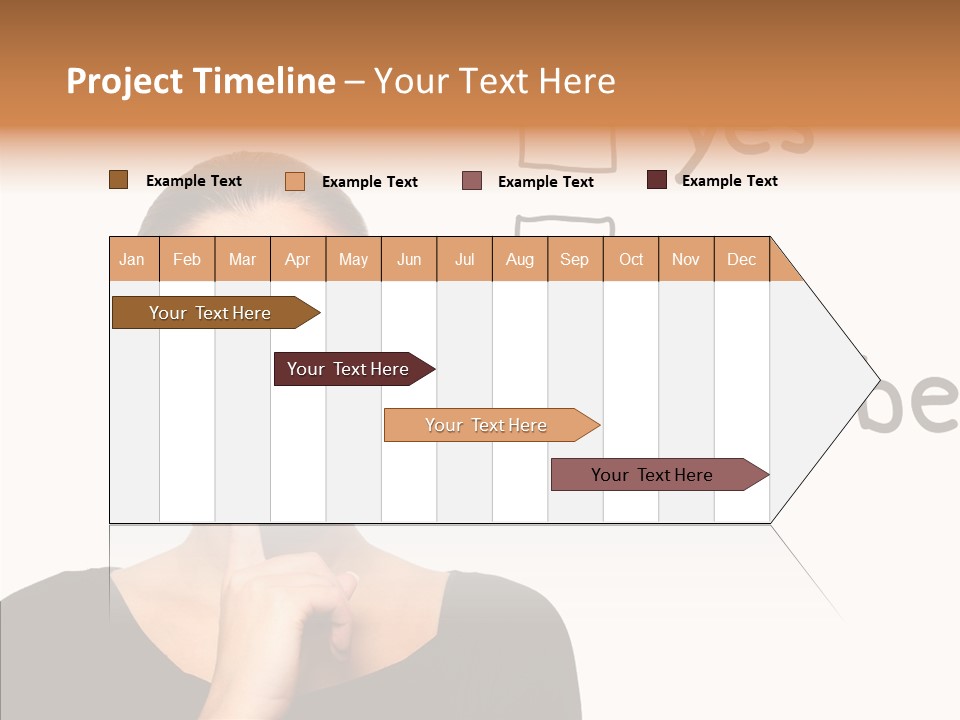 Positivity Sketching Positive PowerPoint Template