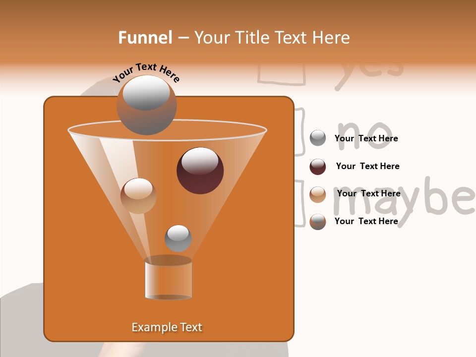 Positivity Sketching Positive PowerPoint Template