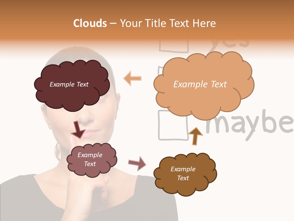 Positivity Sketching Positive PowerPoint Template
