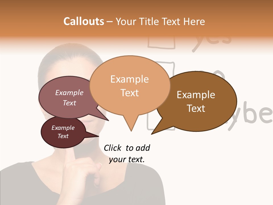 Positivity Sketching Positive PowerPoint Template