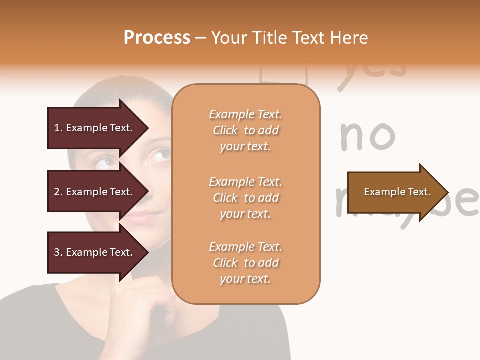 Positivity Sketching Positive PowerPoint Template