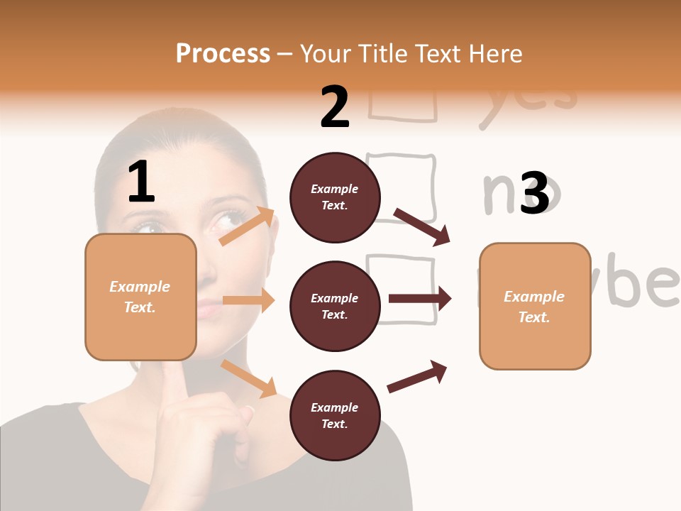 Positivity Sketching Positive PowerPoint Template
