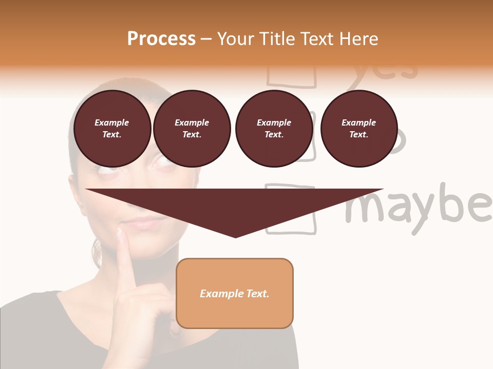 Positivity Sketching Positive PowerPoint Template