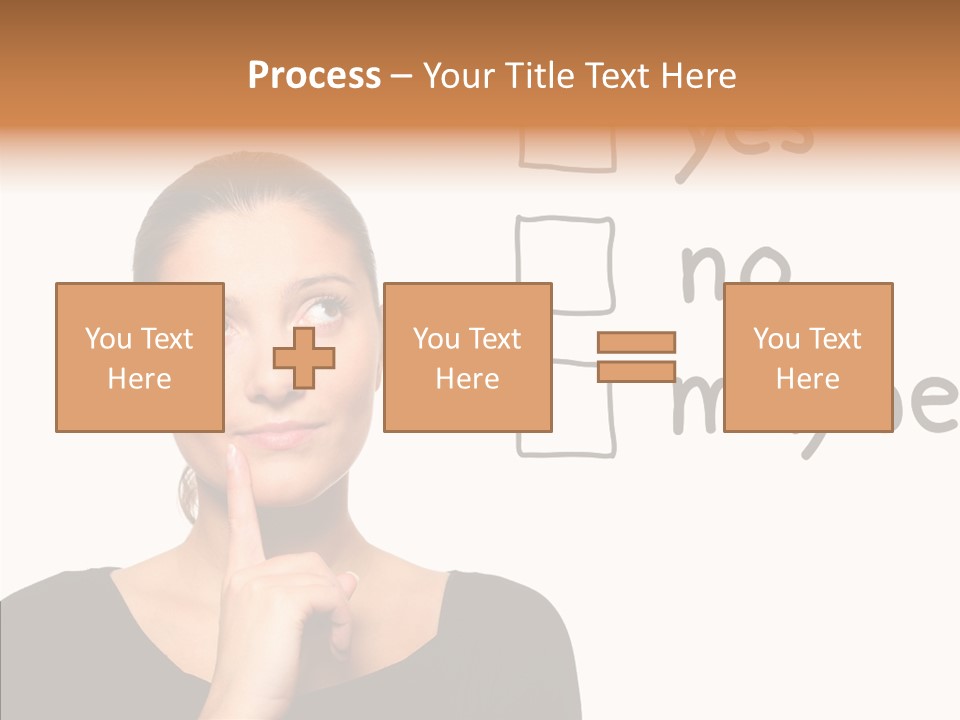 Positivity Sketching Positive PowerPoint Template
