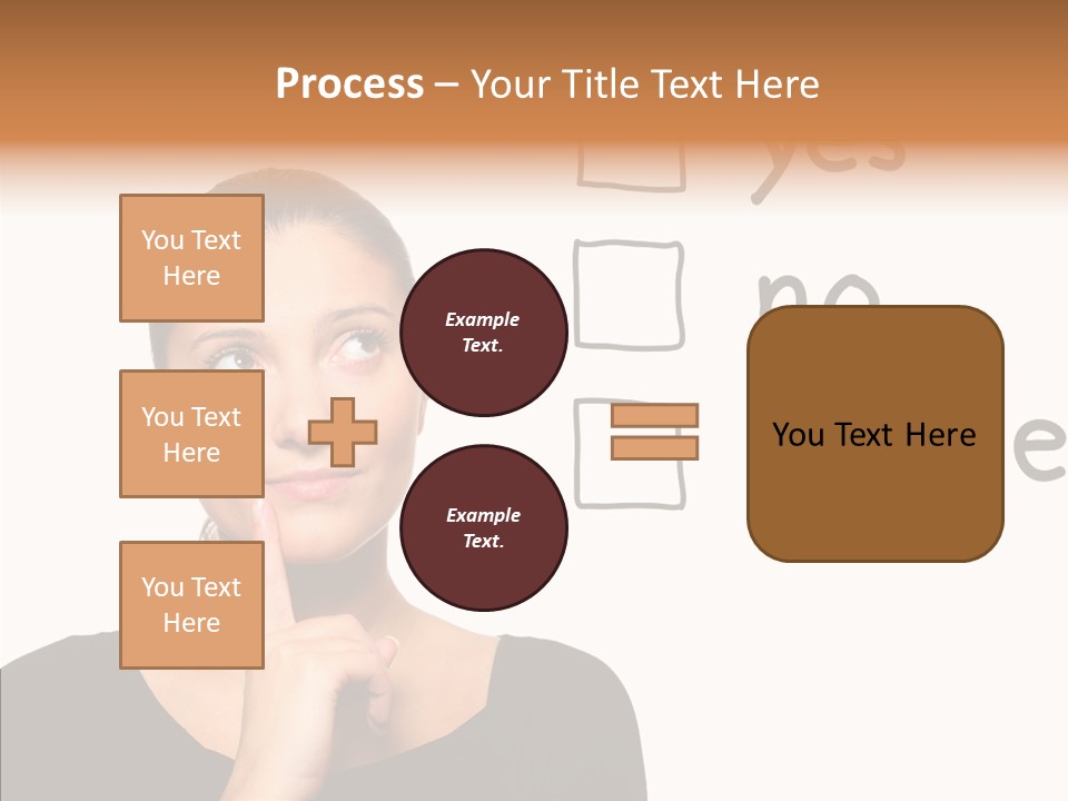 Positivity Sketching Positive PowerPoint Template