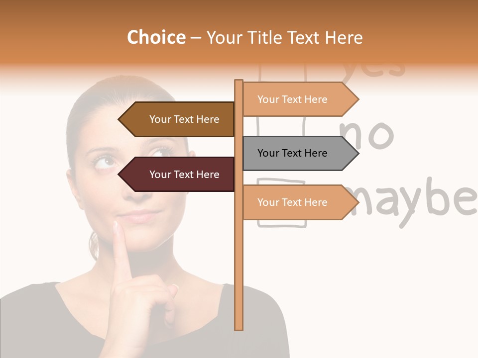 Positivity Sketching Positive PowerPoint Template