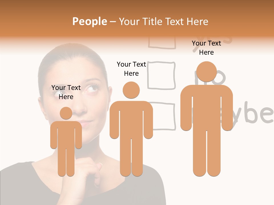 Positivity Sketching Positive PowerPoint Template