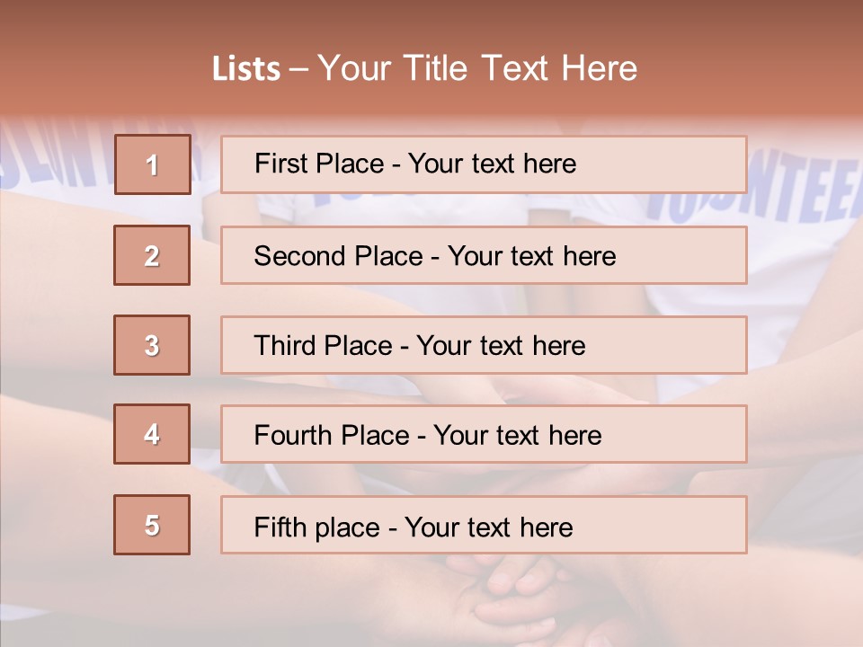 Friendship Team Human PowerPoint Template