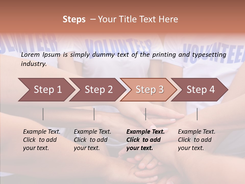 Friendship Team Human PowerPoint Template