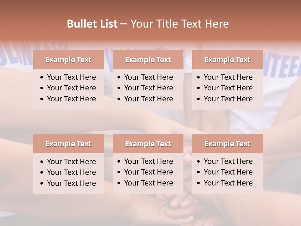 Friendship Team Human PowerPoint Template