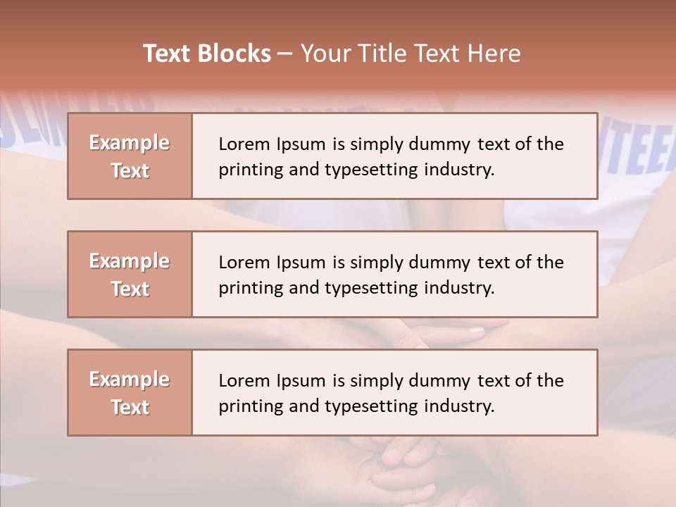 Friendship Team Human PowerPoint Template