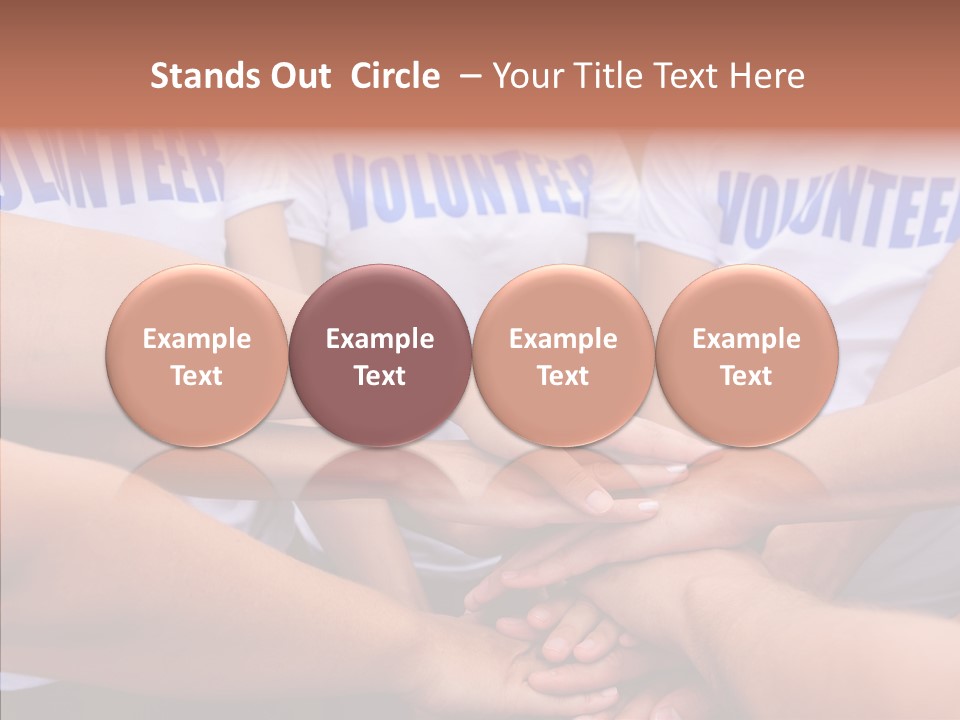 Friendship Team Human PowerPoint Template