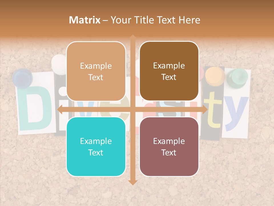 Letters Variation Business PowerPoint Template