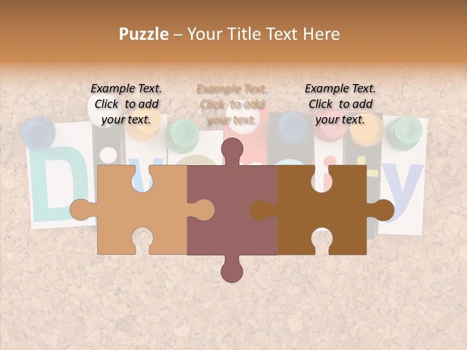 Letters Variation Business PowerPoint Template