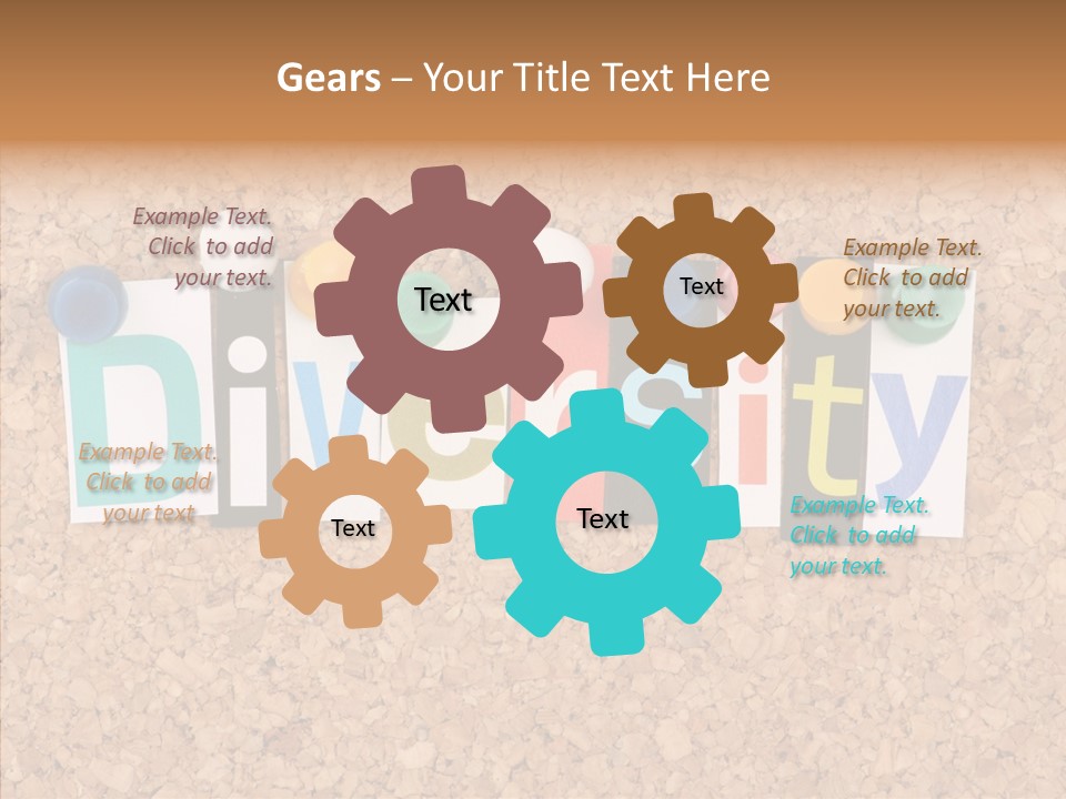 Letters Variation Business PowerPoint Template