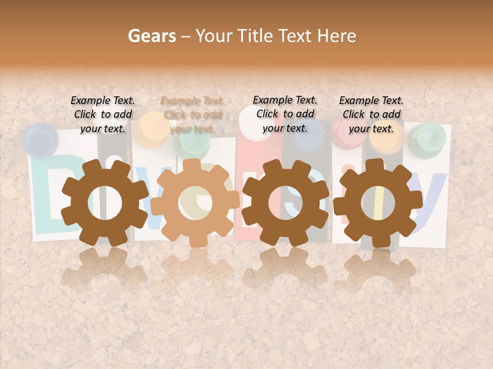 Letters Variation Business PowerPoint Template