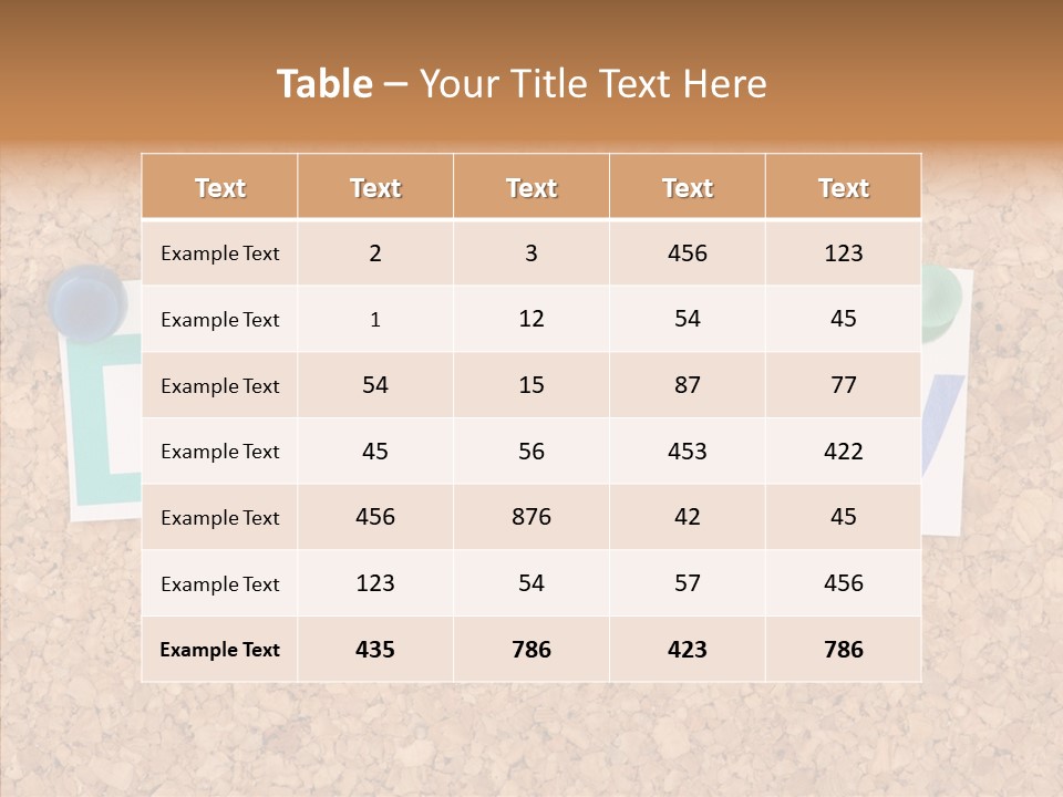 Letters Variation Business PowerPoint Template