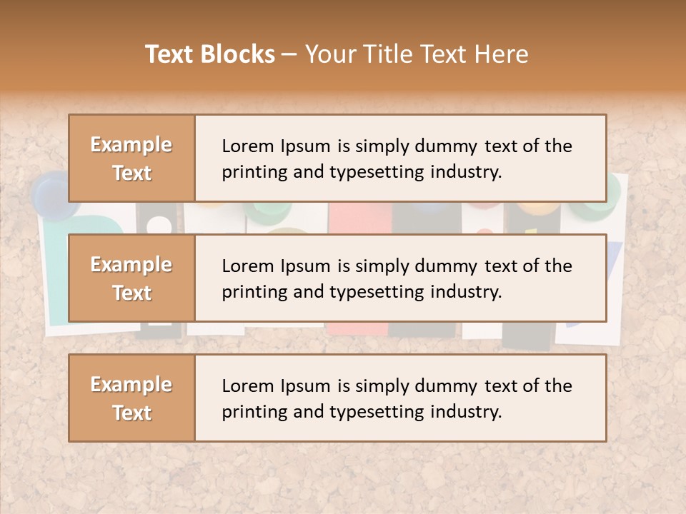 Letters Variation Business PowerPoint Template