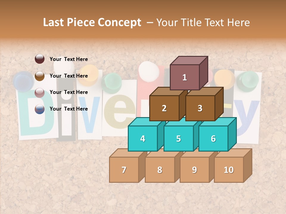 Letters Variation Business PowerPoint Template