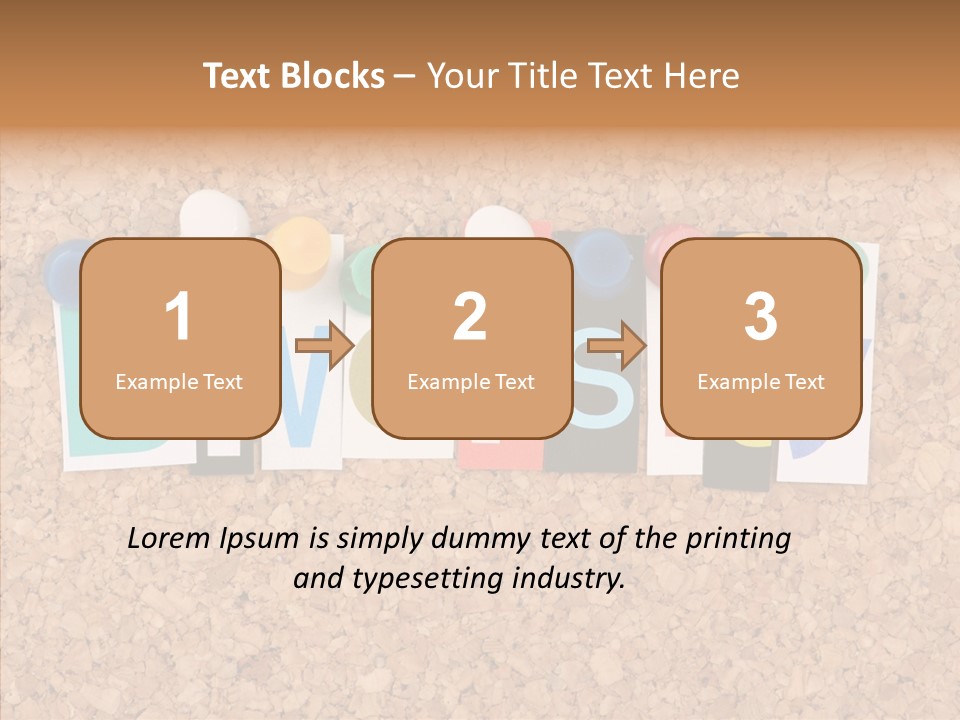 Letters Variation Business PowerPoint Template