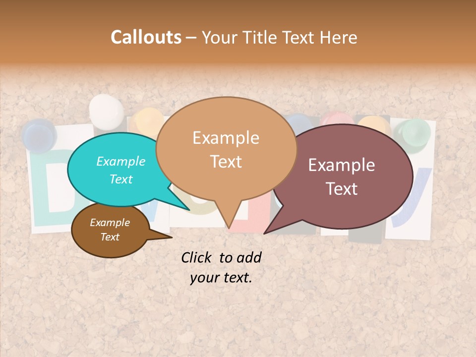 Letters Variation Business PowerPoint Template