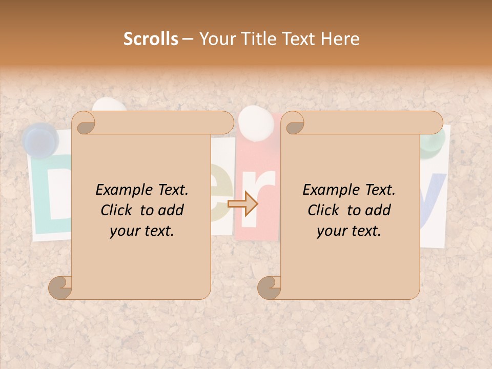 Letters Variation Business PowerPoint Template
