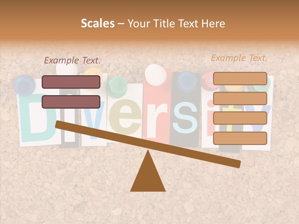 Letters Variation Business PowerPoint Template