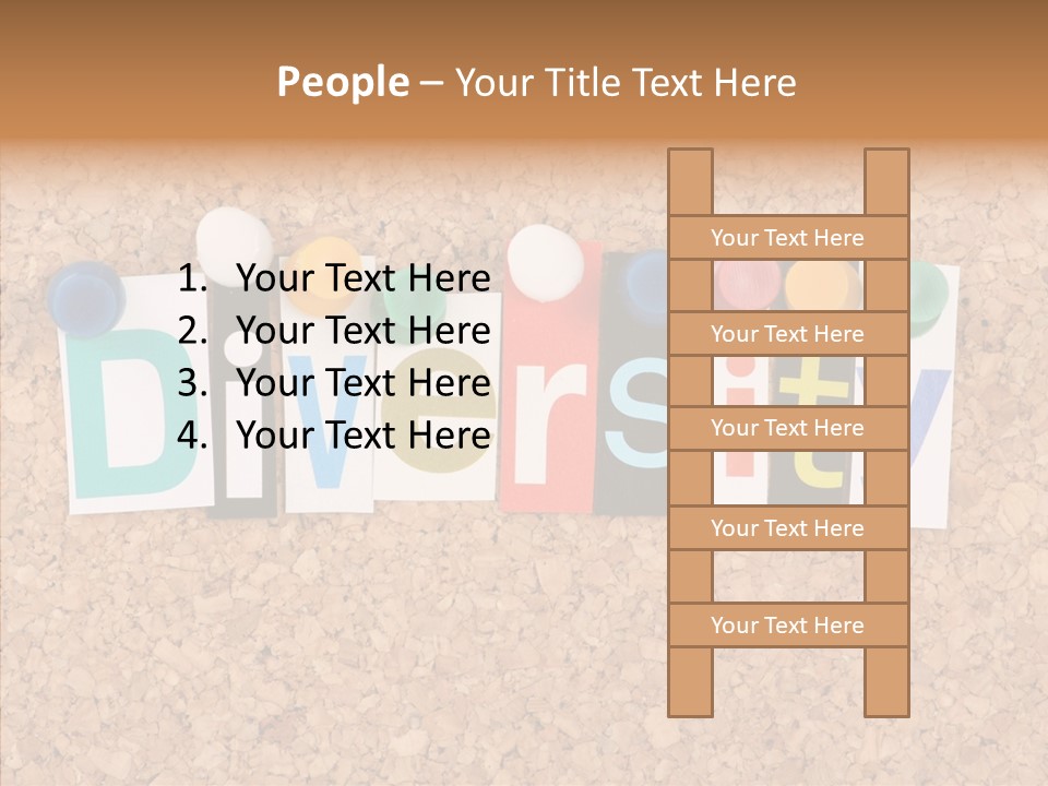 Letters Variation Business PowerPoint Template