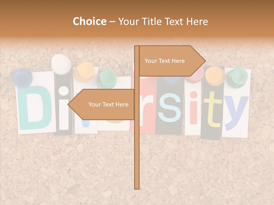 Letters Variation Business PowerPoint Template