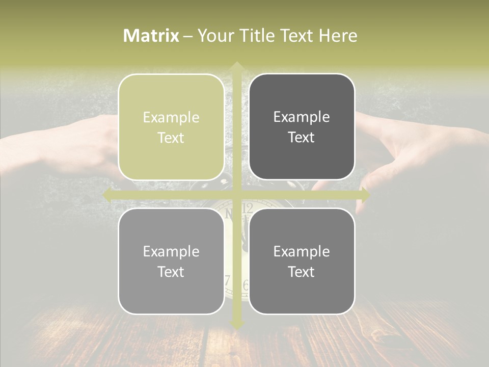 Anxiety Concepts Past PowerPoint Template