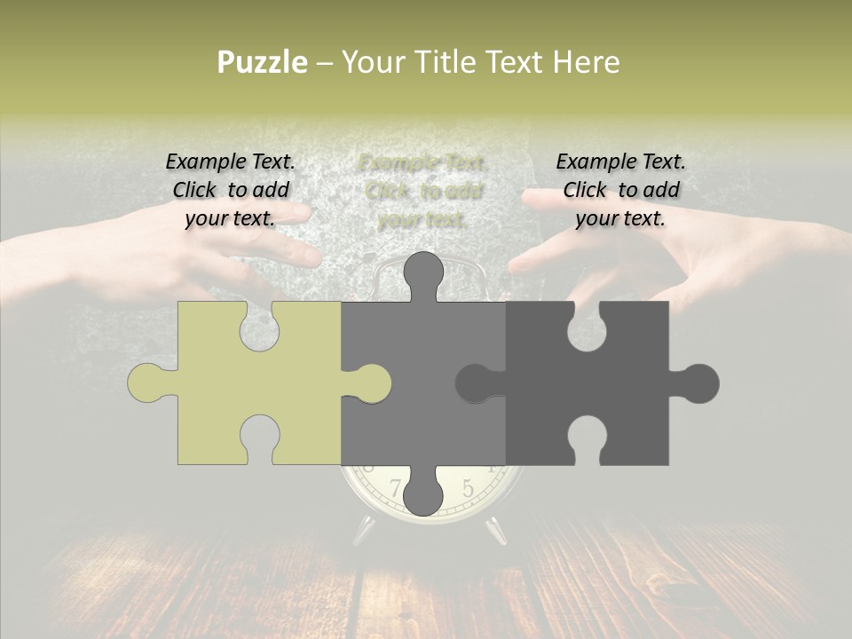 Anxiety Concepts Past PowerPoint Template