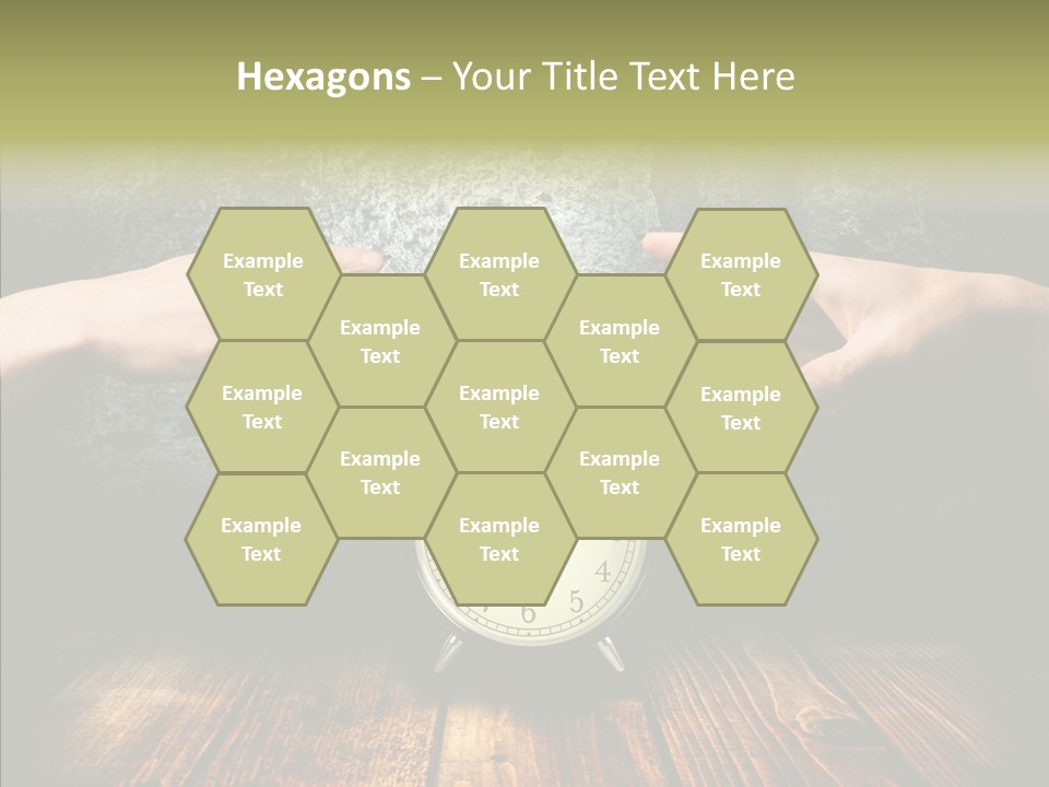 Anxiety Concepts Past PowerPoint Template