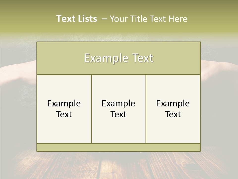 Anxiety Concepts Past PowerPoint Template