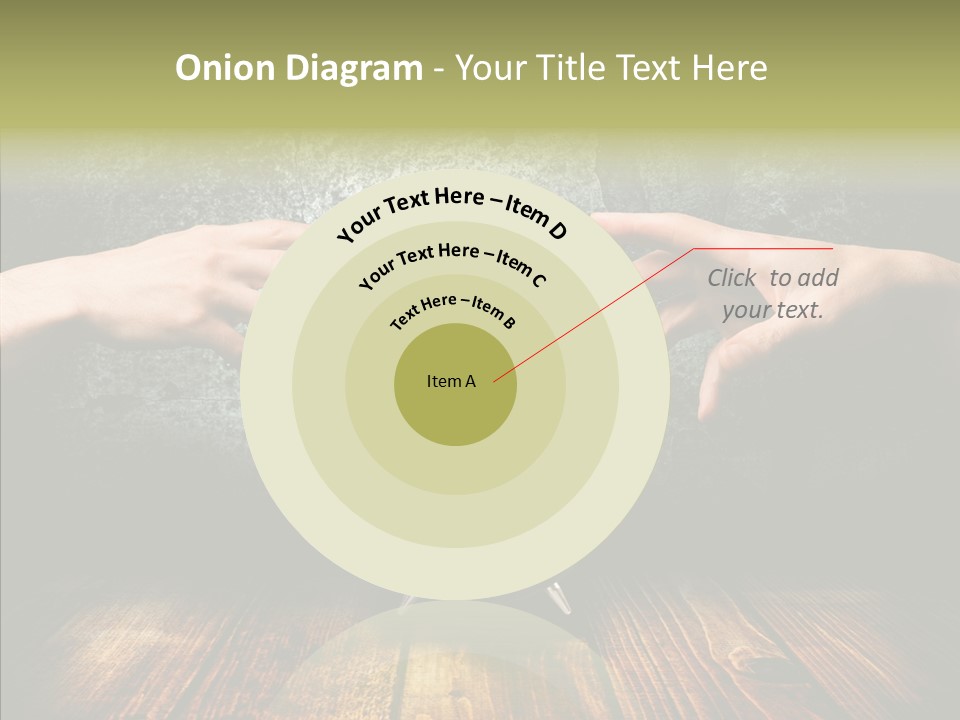 Anxiety Concepts Past PowerPoint Template