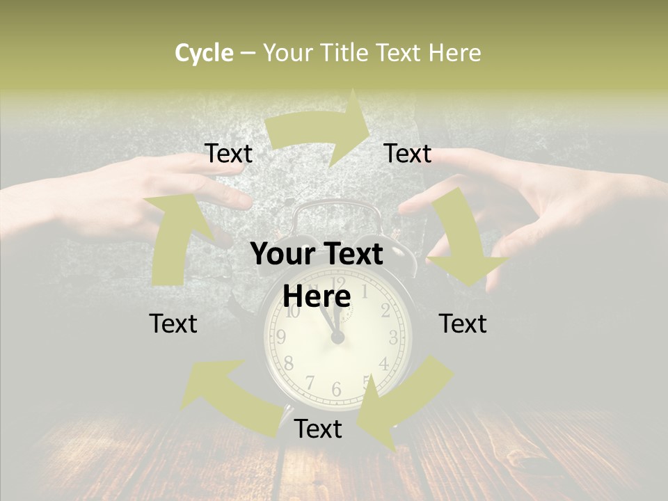Anxiety Concepts Past PowerPoint Template