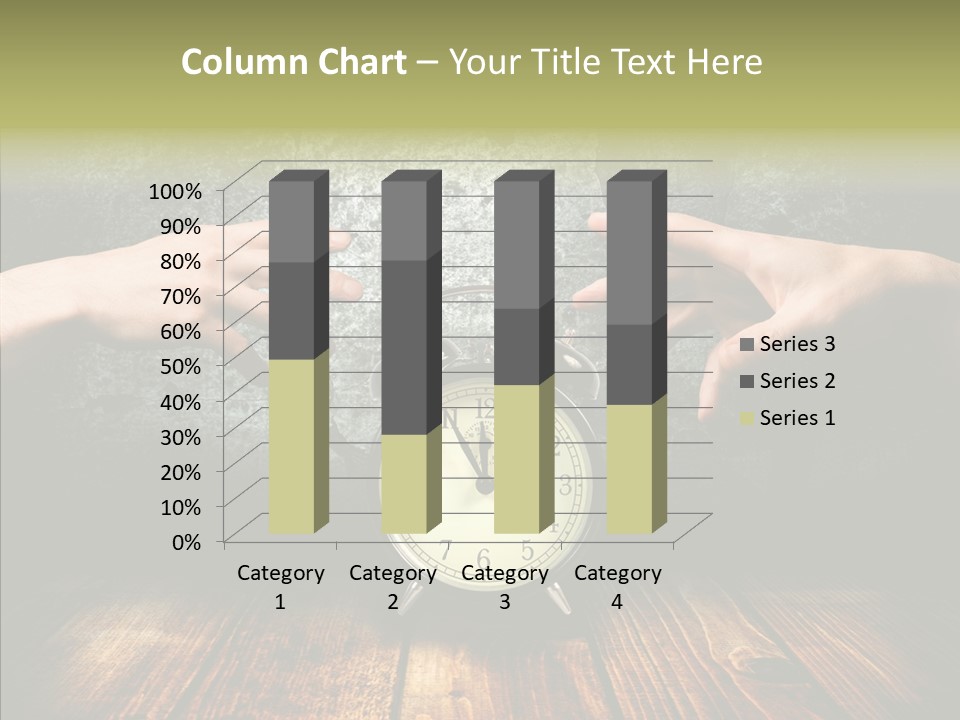 Anxiety Concepts Past PowerPoint Template