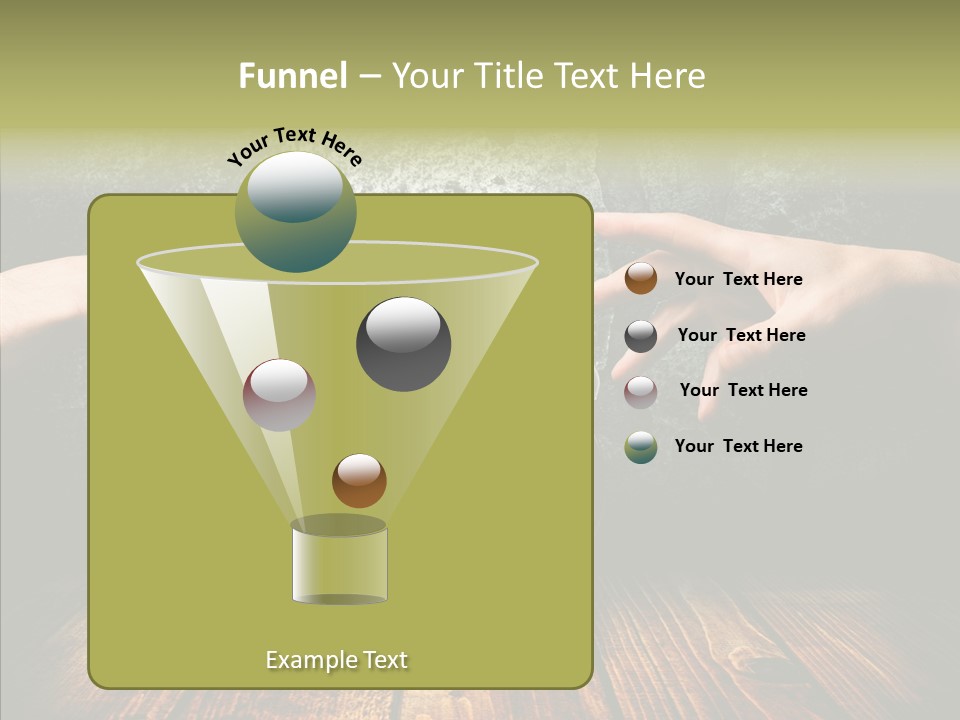 Anxiety Concepts Past PowerPoint Template