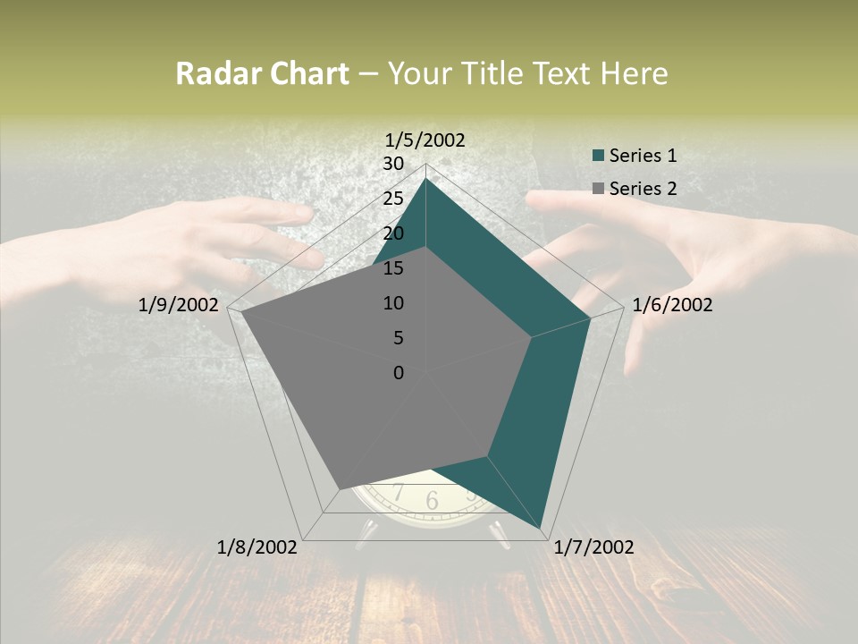 Anxiety Concepts Past PowerPoint Template