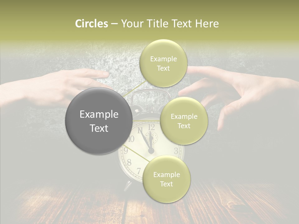Anxiety Concepts Past PowerPoint Template