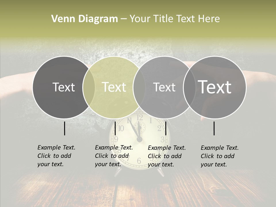 Anxiety Concepts Past PowerPoint Template