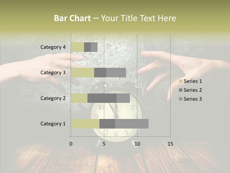 Anxiety Concepts Past PowerPoint Template