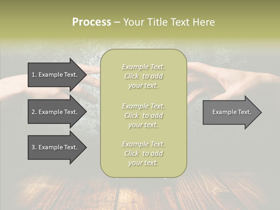 Anxiety Concepts Past PowerPoint Template