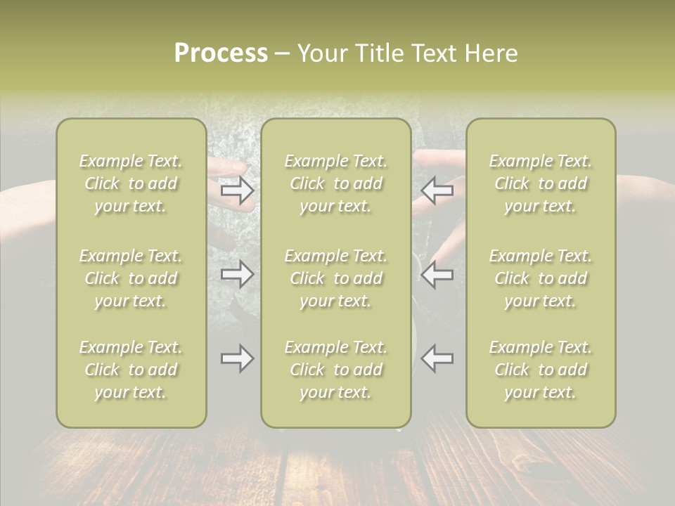 Anxiety Concepts Past PowerPoint Template