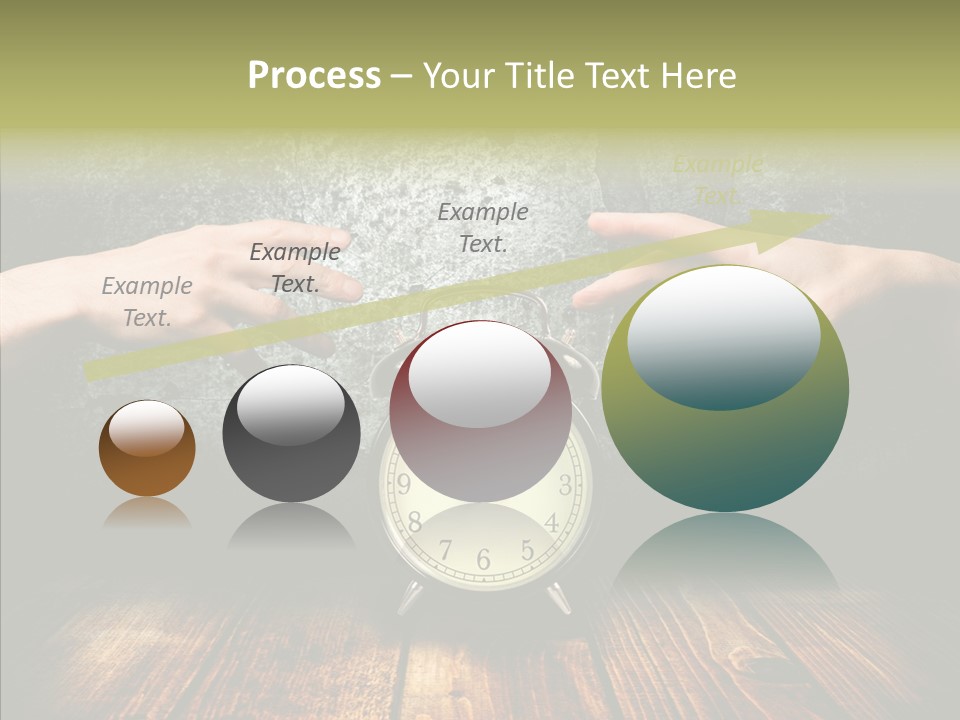 Anxiety Concepts Past PowerPoint Template