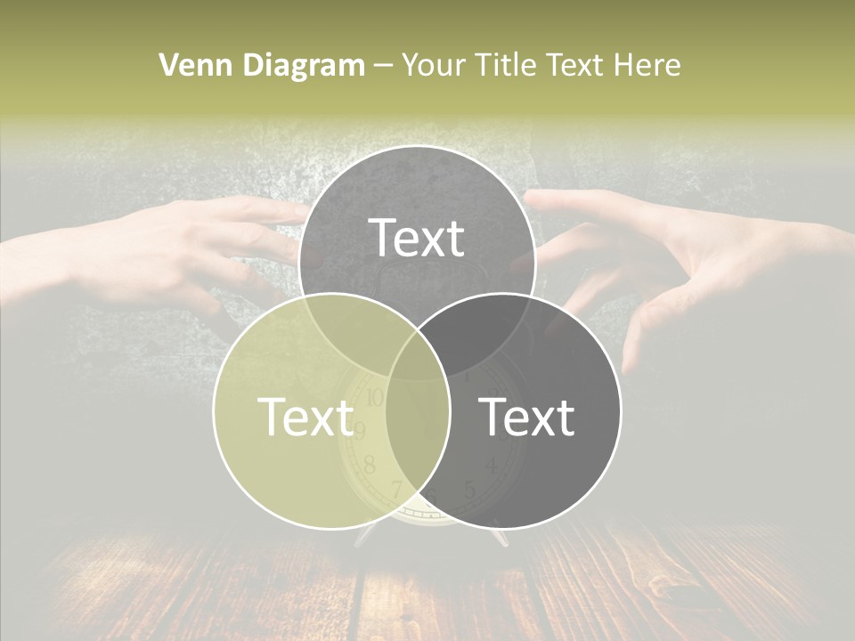Anxiety Concepts Past PowerPoint Template