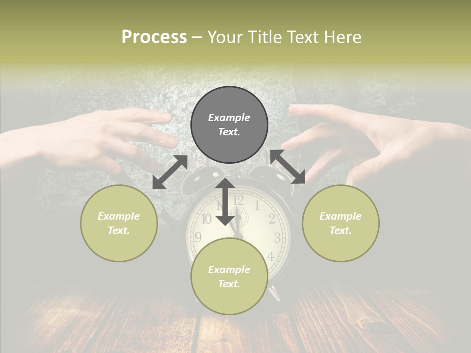 Anxiety Concepts Past PowerPoint Template