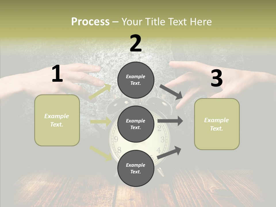 Anxiety Concepts Past PowerPoint Template