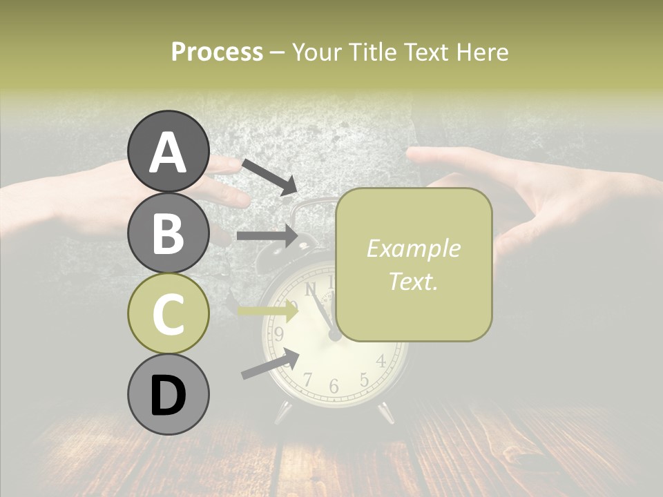 Anxiety Concepts Past PowerPoint Template